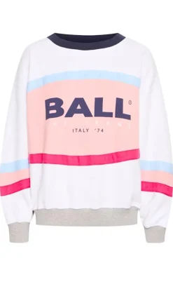 BALL Original Sweatshirt - Luca - Pink Dolphin