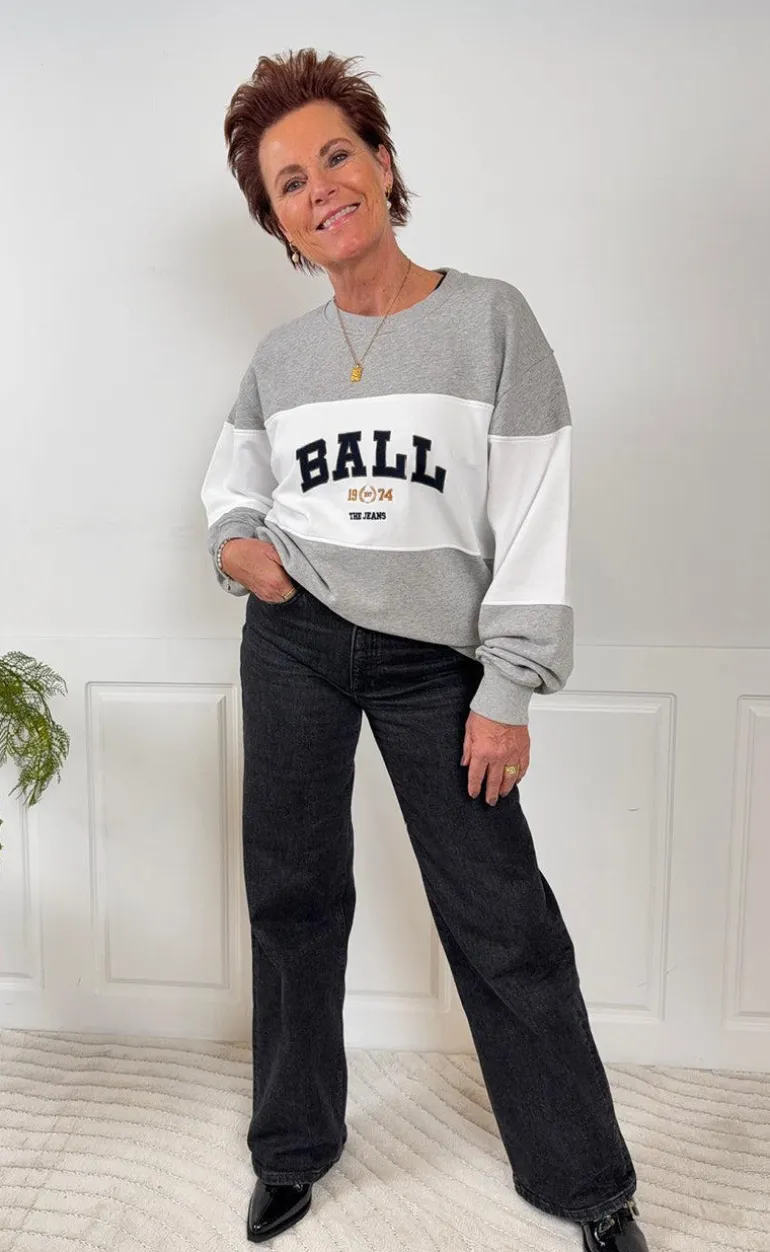 BALL Original Sweatshirt - Montana - Medium Grey Melange