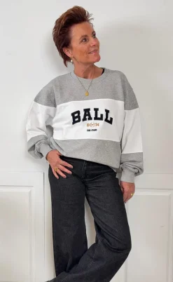 BALL Original Sweatshirt - Montana - Medium Grey Melange