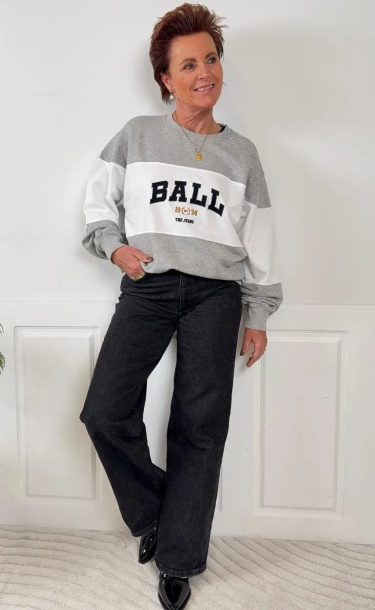 BALL Original Sweatshirt - Montana - Medium Grey Melange