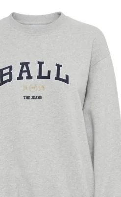 BALL Original Sweatshirt - Taylor - Medium Grey Melange