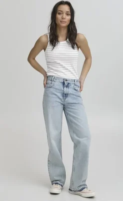 BALL Original Top - Altobelli - Blanc de Blanc w. Grey Melange