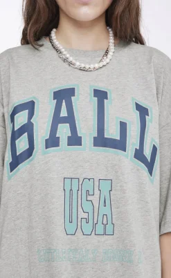 BALL Original T-shirt - D. Adams - Grey
