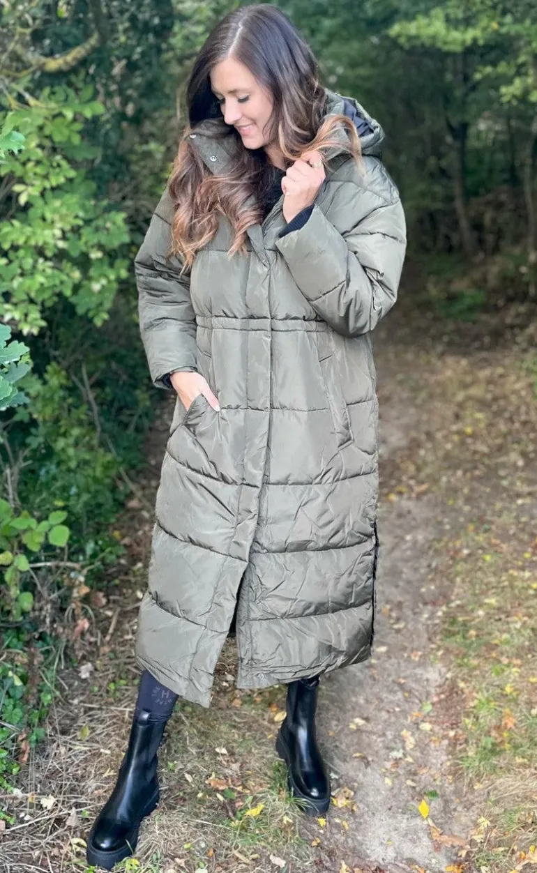 Basic Apparel Jakke - Dagmar Coat - Dark Army