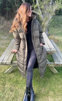 Basic Apparel Jakke - Dagmar Coat - Dark Army