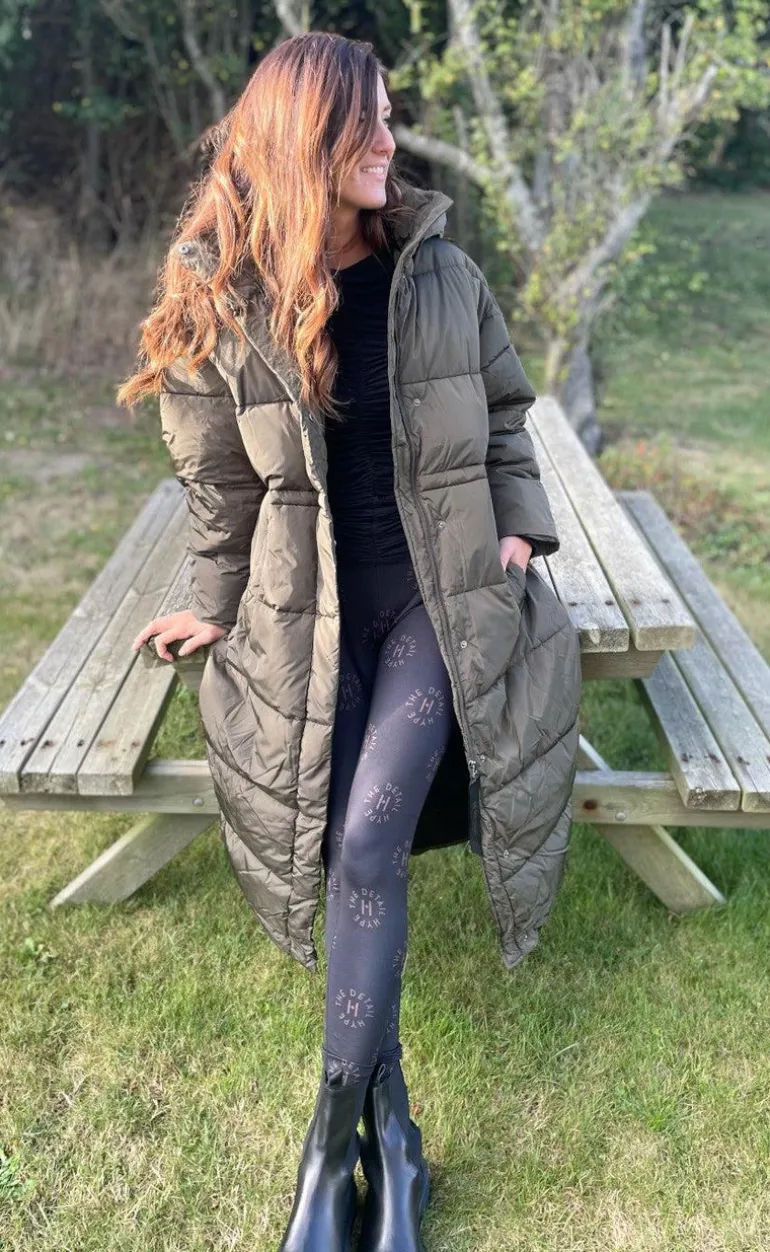 Basic Apparel Jakke - Dagmar Coat - Dark Army