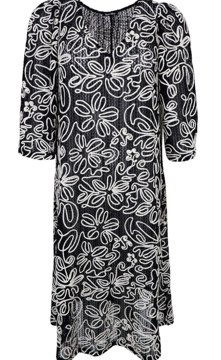 Black Colour Kjole - Ally - Black