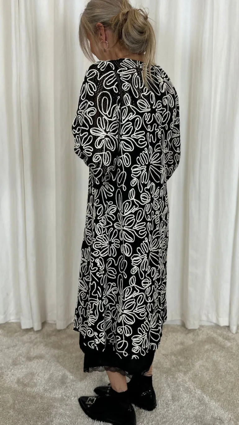 Black Colour Kjole - Ally - Black
