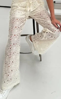 Continue Bukser - Roberta - Off White