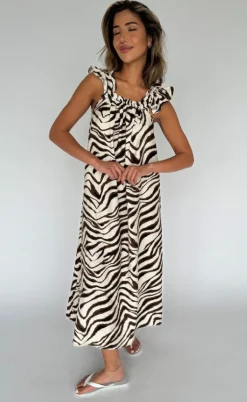 Continue Kjole - Sasha - Zebra