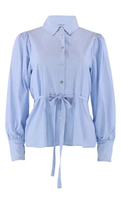 Continue Skjorte - Triana - Blue Stripe