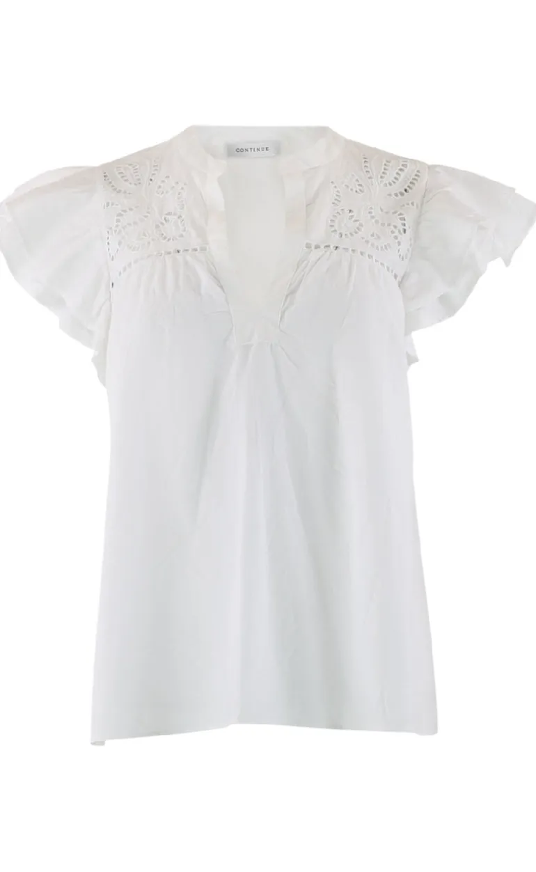 Continue Top - Christel - White