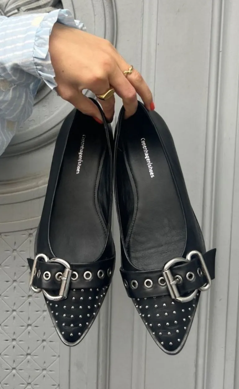 Copenhagen Shoes Ballerinaer - As The Move - Black