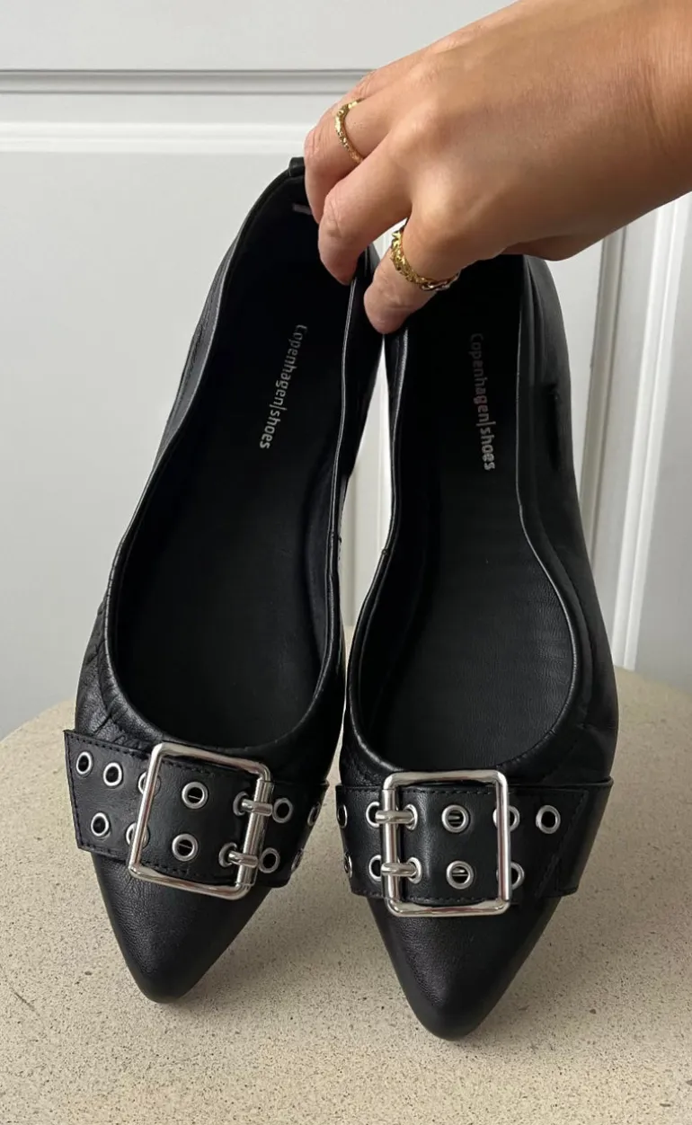 Copenhagen Shoes Ballerina - The Reason Why - Black