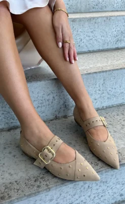 Copenhagen Shoes Ballerinaer - Be Sure - Beige