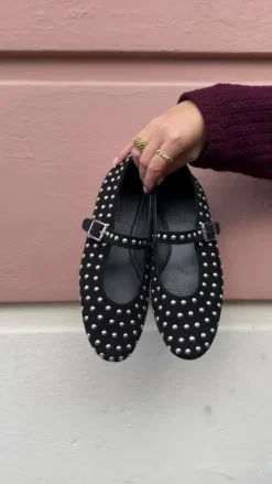 Copenhagen Shoes Ballerina - For A While - Black