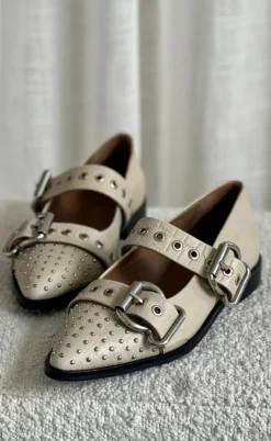 Copenhagen Shoes Ballerinaer - Future Vibes - Beige