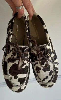 Copenhagen Shoes Loafers - Savannah - White/Brown
