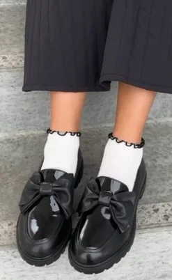 Copenhagen Shoes Loafers - Hello Bow - Black