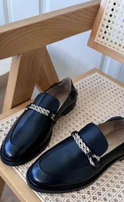 Copenhagen Shoes Loafers - Love And Walk - Black