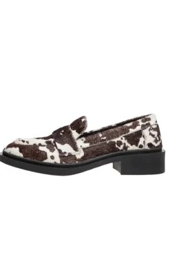 Copenhagen Shoes Loafers - Celina - White/Brown