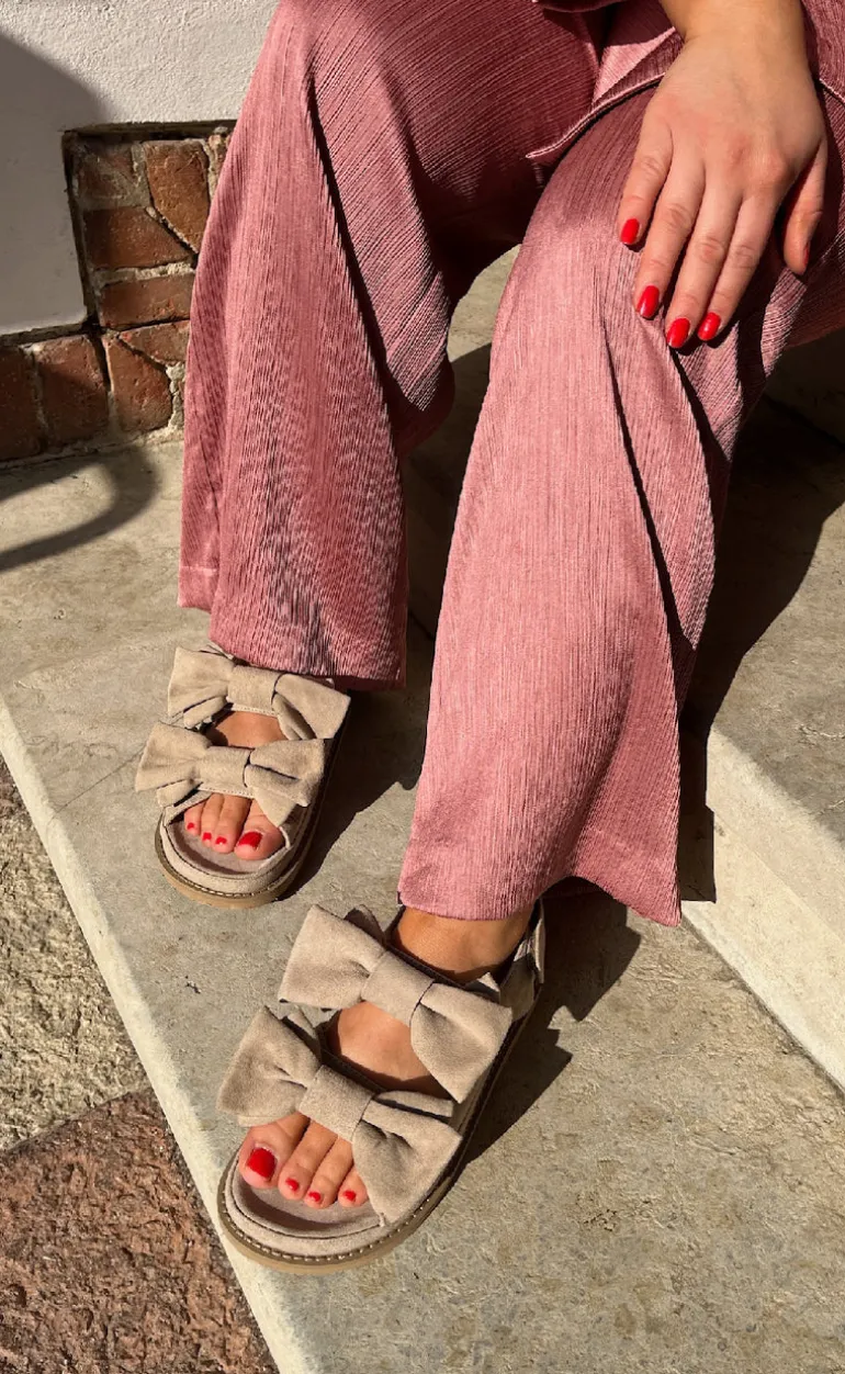 Copenhagen Shoes Sandaler - Come To Me Suede - Biscuit