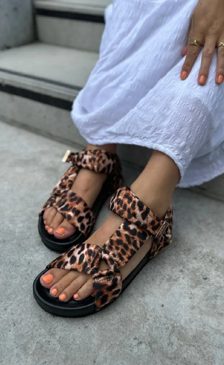 Copenhagen Shoes Sandaler - Carrie - Brown Leopard