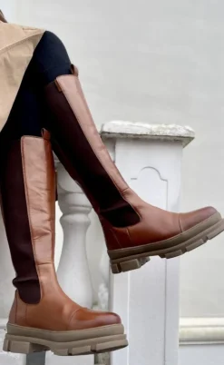Copenhagen Shoes Støvle - Follow Me - Cognac