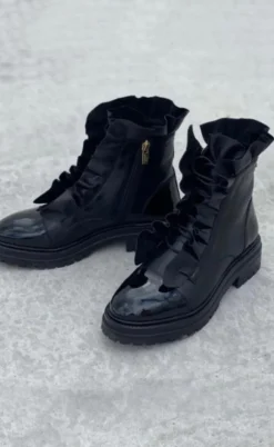 Copenhagen Shoes Støvle - Pretty - Black Patent