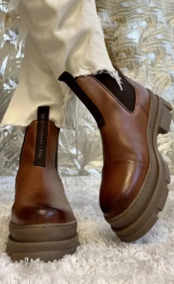 Copenhagen Shoes Støvle - You And Me Low - Cognac