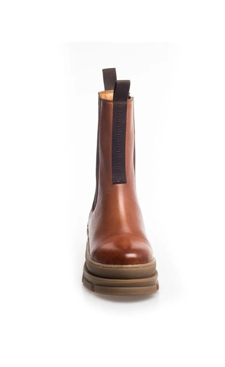 Copenhagen Shoes Støvle - You And Me Mid - Cognac