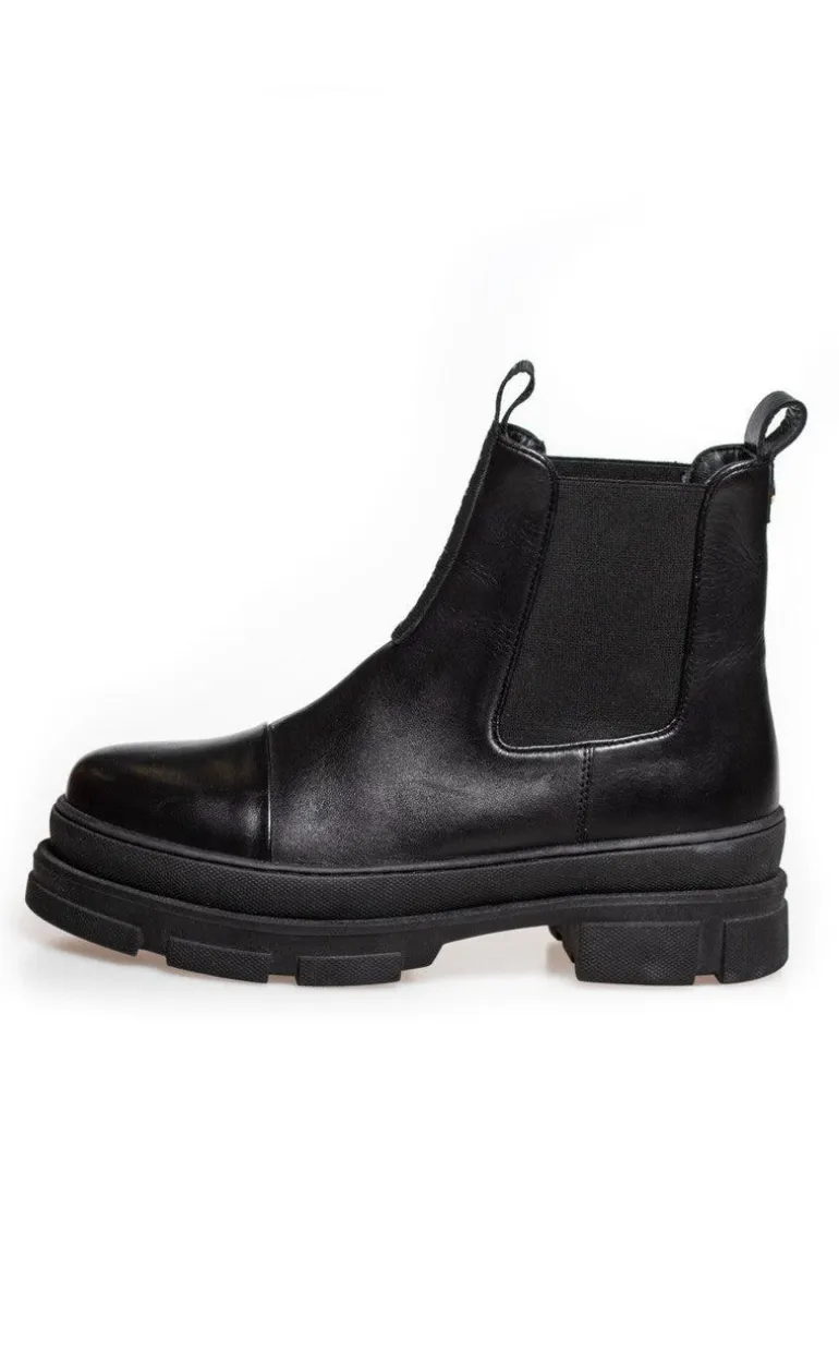 Copenhagen Shoes Støvle - You And Me Low - Black (With Black Sole)