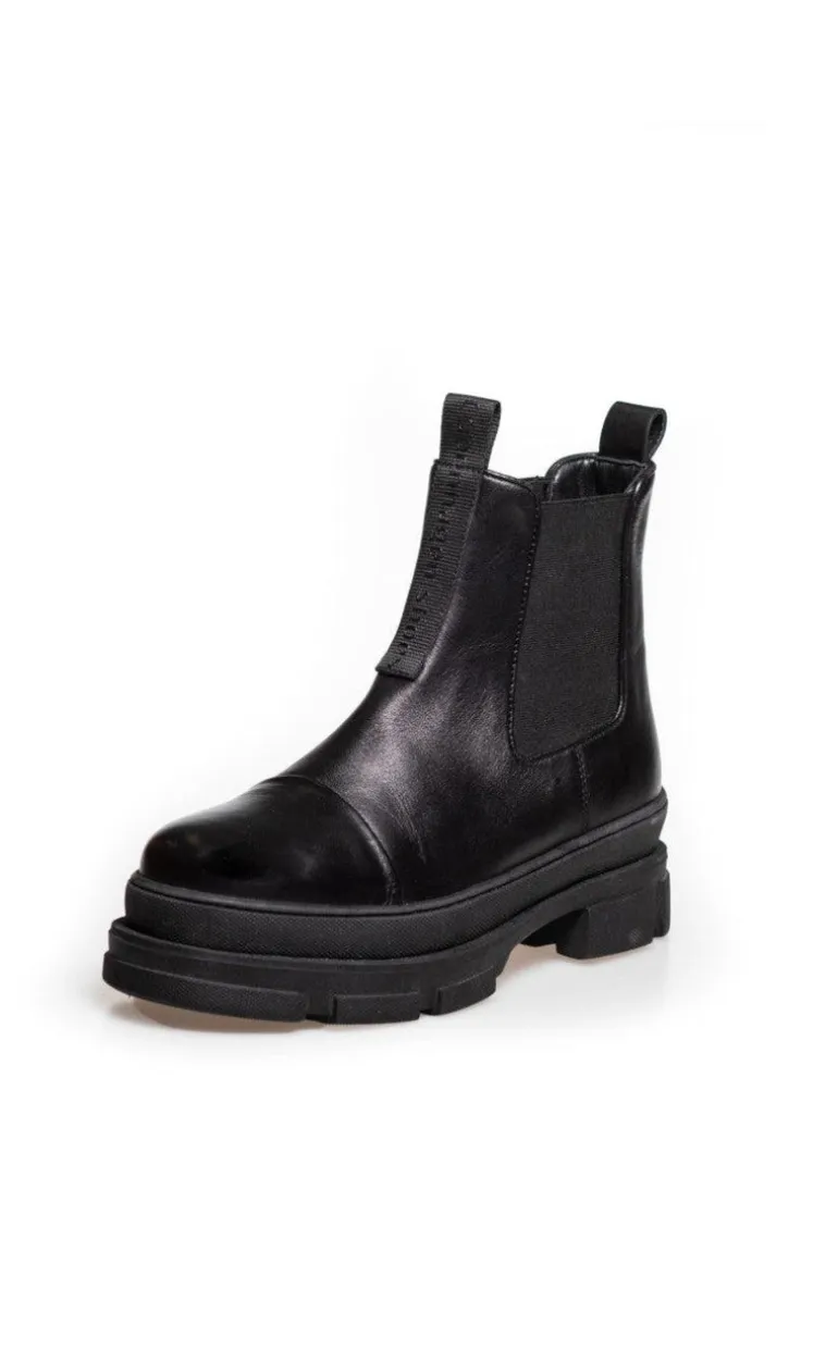 Copenhagen Shoes Støvle - You And Me Low - Black (With Black Sole)