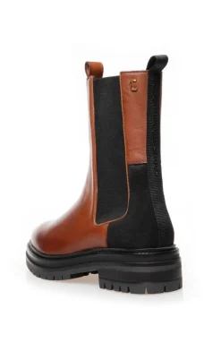 Copenhagen Shoes Støvler - It's A Kind Of Magic - Cognac/Black/Brown