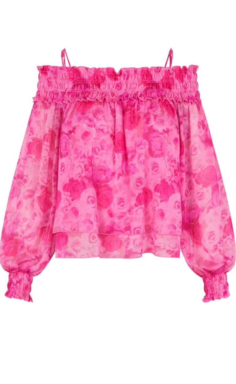 Cras Bluse - Sierra - Pink Rosegarden