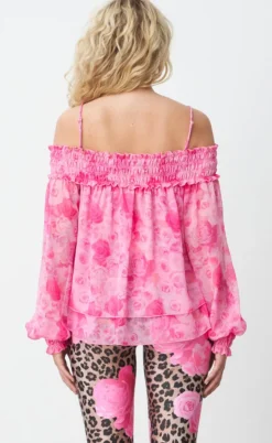 Cras Bluse - Sierra - Pink Rosegarden