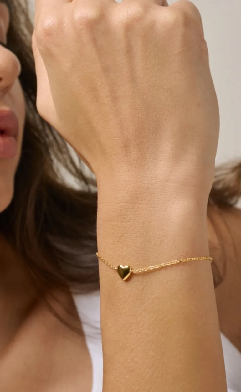 ENAMEL Copenhagen Armbånd - Amore - Gold Colour