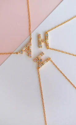ENAMEL Copenhagen Halskæde - My Name - Gold Colour