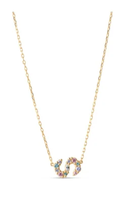 ENAMEL Copenhagen Halskæde - My Name - Gold Colour