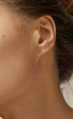 ENAMEL Copenhagen Øreringe - Feminine Power - Gold Colour