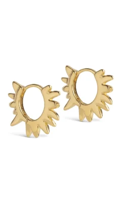 ENAMEL Copenhagen Øreringe - Sunshine Leaves - Gold Colour