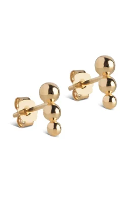 ENAMEL Copenhagen Ørestikkere - Trinity - Gold Colour