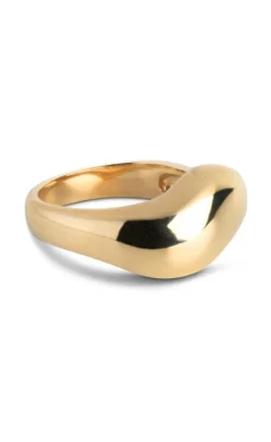 ENAMEL Copenhagen Ring - Agnete Large - Gold Colour