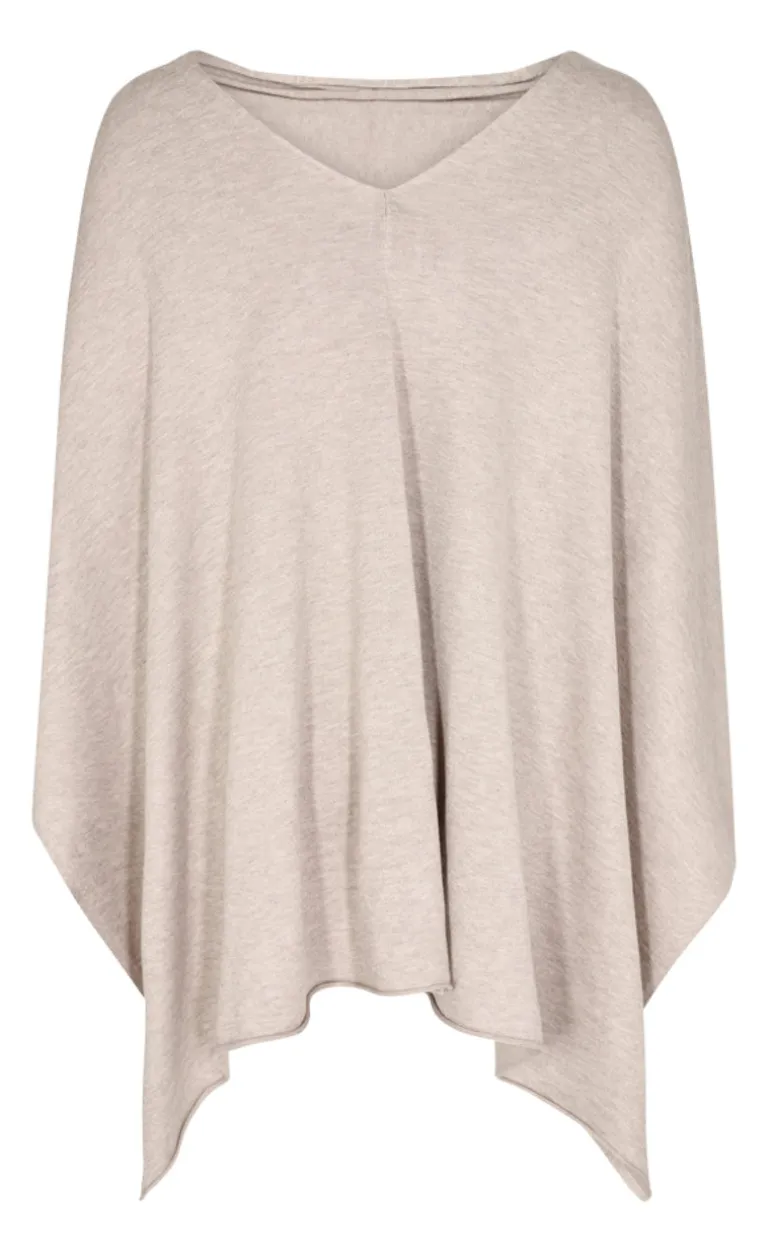 Freequent Bluse - Claudisse - Mushroom Melange