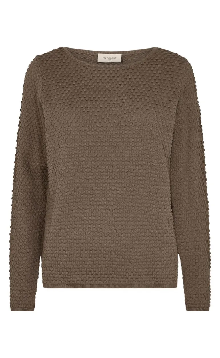 Freequent Bluse - Dodo Dottie - Morel