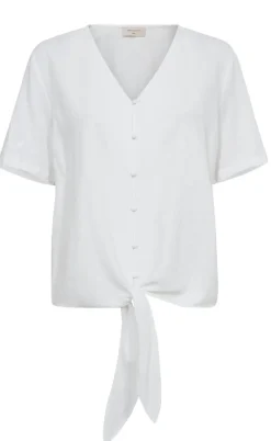 Freequent Bluse - Lava 204238 - Brilliant White
