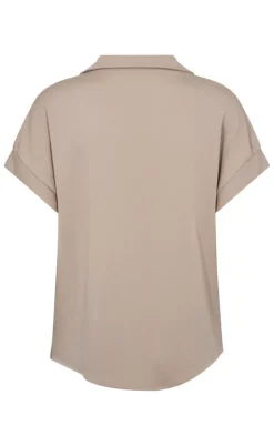 Freequent Bluse - Rue - Simply Taupe