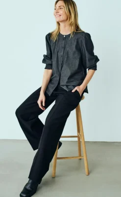 Freequent Bukser - Carma - Black