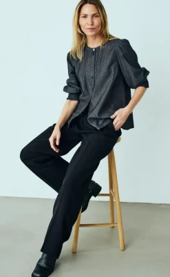 Freequent Bukser - Carma - Black