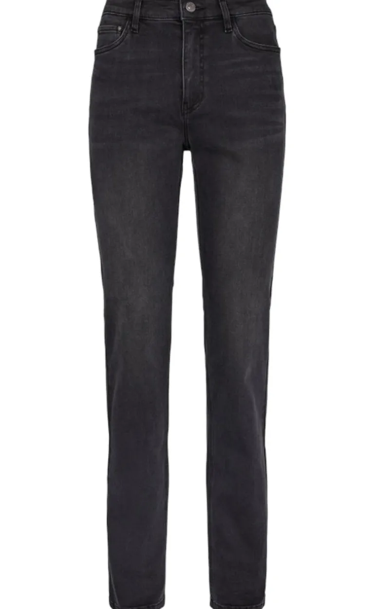 Freequent Bukser - Harlow Straight - Black Denim